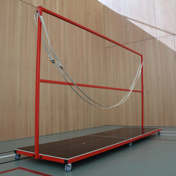 Chariot de transport pour 2 matelas de saut souples