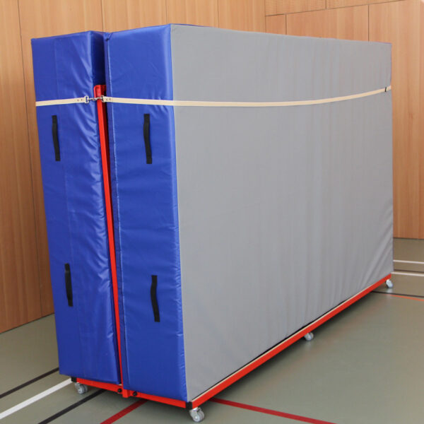 Chariot de transport pour 2 matelas de saut souples – Image 2