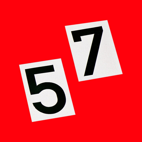 Chiffre 1 à coller
