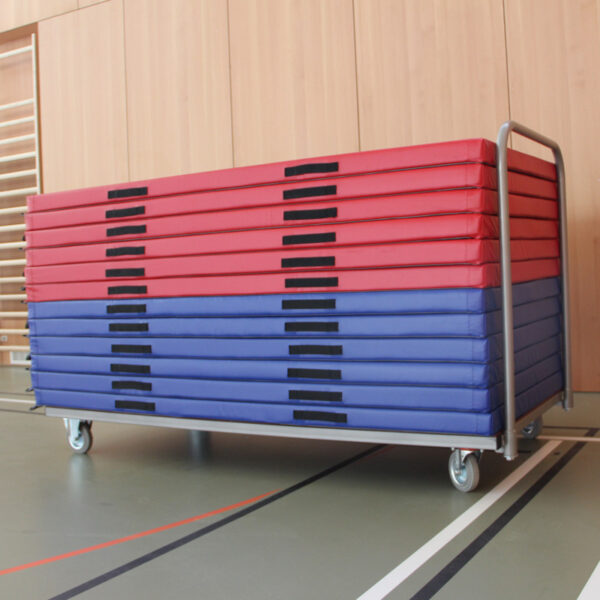 Chariot de transport pour tapis de gymnastique 150 x 100 cm – Image 2