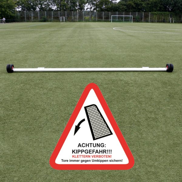 Contrepoids 100 kg pour but de football 7.32 x 2.44 m, profondeur 2.0 m
