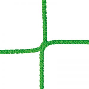 grüne Netzmasche auf weissem Hintergrund