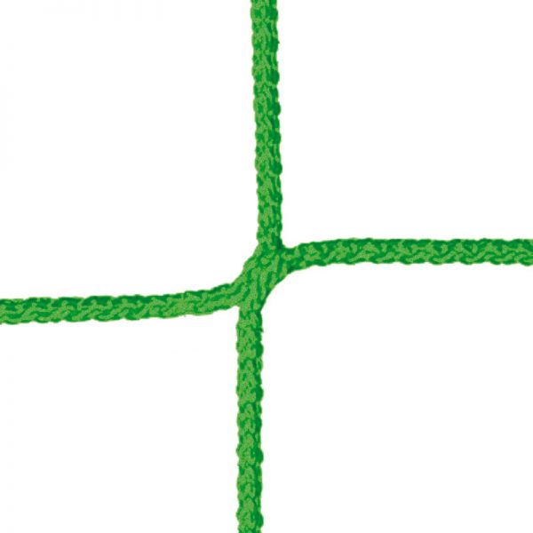 grüne Netzmasche auf weissem Hintergrund