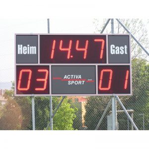 Fussballanzeigetafel