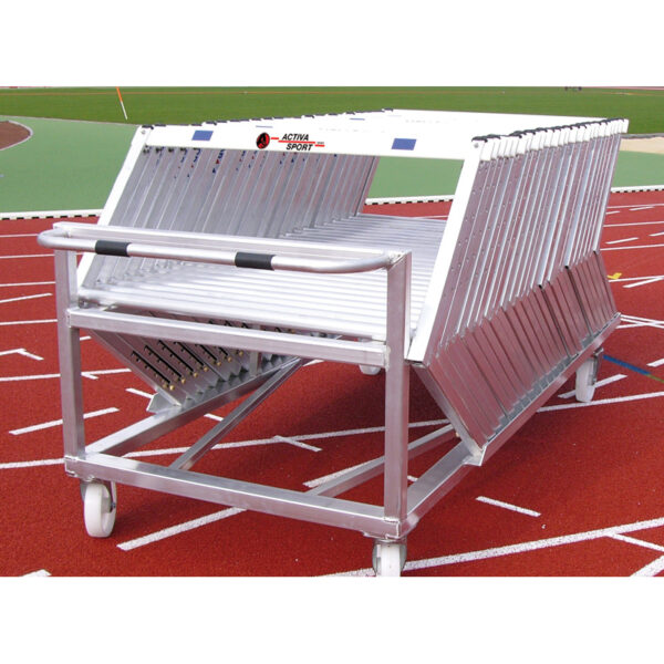 Chariot en aluminium pour haies