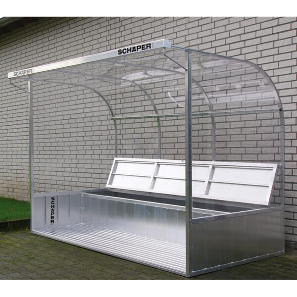 Cabine pour joueurs et entraîneurs