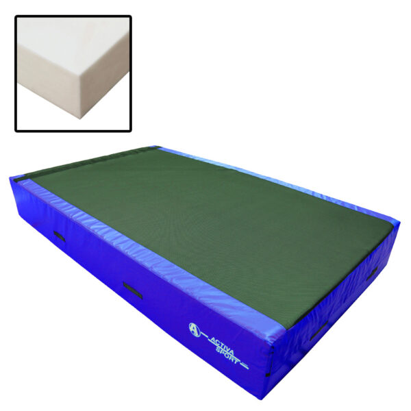 Matelas de saut souple, 300 x 180 x 40 cm, noyau mono