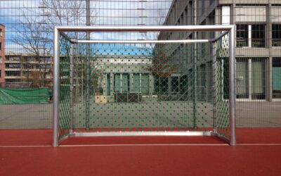 Bolzplatztor “Multisport” mit Basketballaufsatz