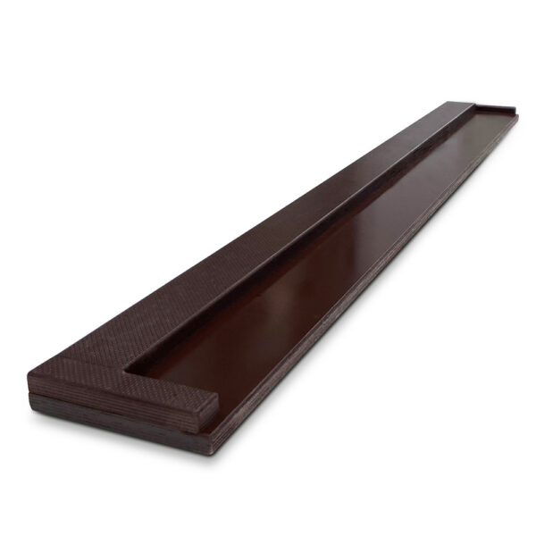 Kastenschablone für 90° Kontrollstreifen – Ideal zum präzisen und sauberen Nachziehen von Plastelin. Perfekt für eine gleichmässige Linienführung.