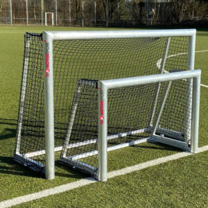 Mini-Fussballtor "EASY" mit Kunststoffnetzhaken