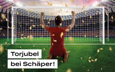 Torjubel bei Schäper – FIFA Quality zertifizierte Tore