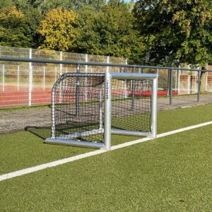 Mini-Fussballtor mit Kunststoffnetzhaken 120 x 80 cm